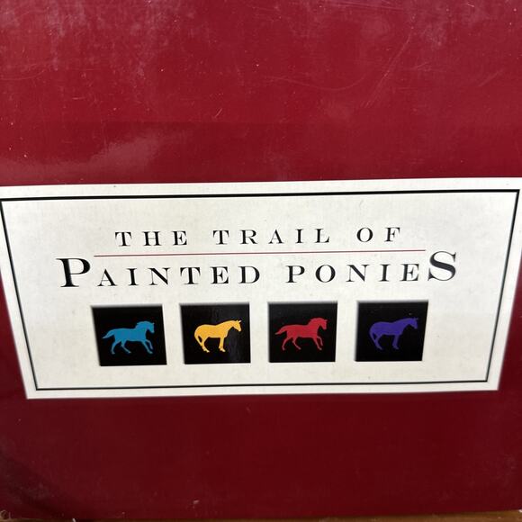 Trail of Painted Ponies 1E 5846 Cheyenne Painted Rawhide In Box - Picture 7 of 7